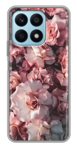 Чехол с принтом "Куст роз" для Huawei Honor X8a