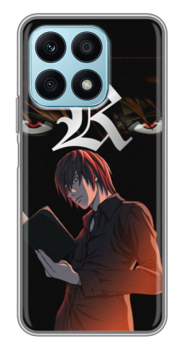 Чехол с печатью "Лайт Ягами Death Note" для Huawei Honor X8a