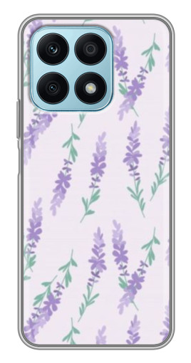 Чехол с картинкой "Лавандовый фон " для Huawei Honor X8a