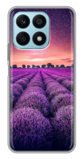 Чехол с принтом "Лавандовое поле" для Huawei Honor X8a