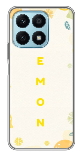 Силиконовый чехол с изображением "Lemon" для Huawei Honor X8a