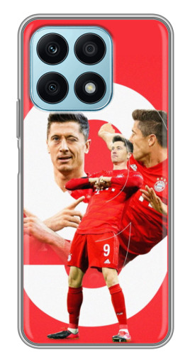 Чехол с печатью "Левандовски" для Huawei Honor X8a