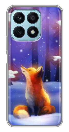Чехол с картинкой "Лисичка в лесу" для Huawei Honor X8a
