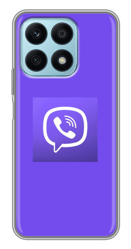 Чехол с картинкой "Лого Viber" для Huawei Honor X8a