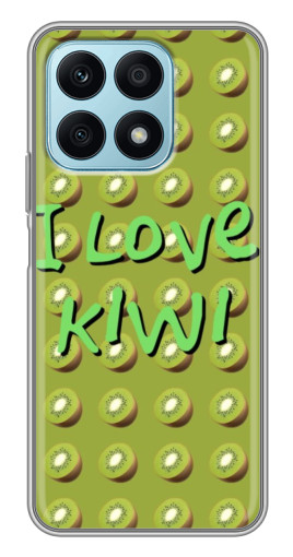 Чехол с печатью "Love Kiwi" для Huawei Honor X8a