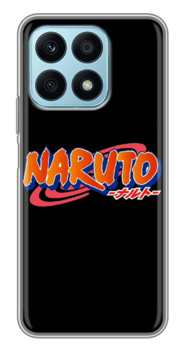 Силиконовый чехол с изображением "Надпись Naruto" для Huawei Honor X8a