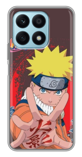 Чехол с принтом "Naruto атакует" для Huawei Honor X8a