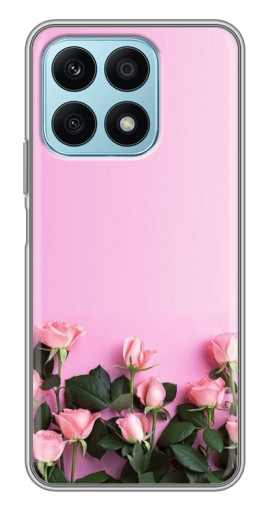 Чехол с печатью "Нежные розы" для Huawei Honor X8a