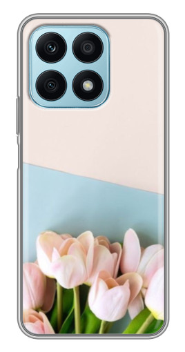Силиконовый чехол с изображением "Нежные тюльпаны" для Huawei Honor X8a