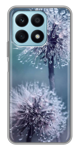Силиконовый чехол с изображением "Одуванчик с капельками" для Huawei Honor X8a