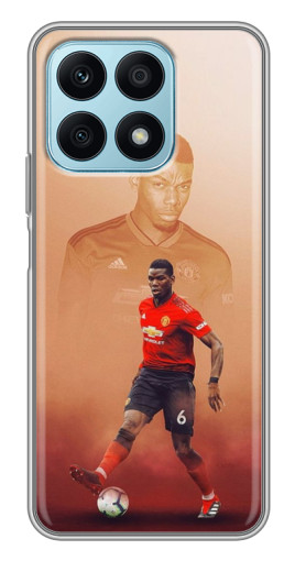 Чехол с печатью "Pogba с Манчестера" для Huawei Honor X8a