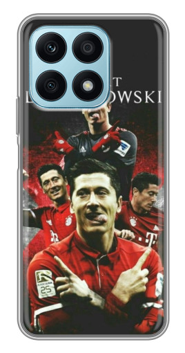 Силиконовый чехол с изображением "Польский футболист" для Huawei Honor X8a
