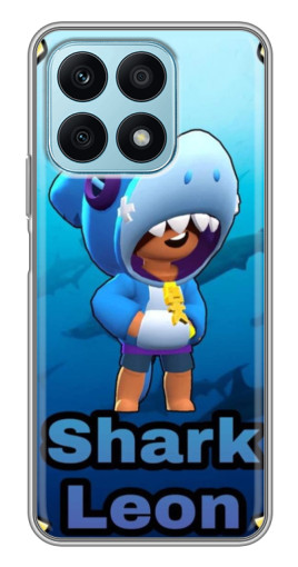 Чехол с печатью "Shark Leon" для Huawei Honor X8a