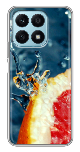 Чехол с картинкой "Сочный грейпфрут" для Huawei Honor X8a