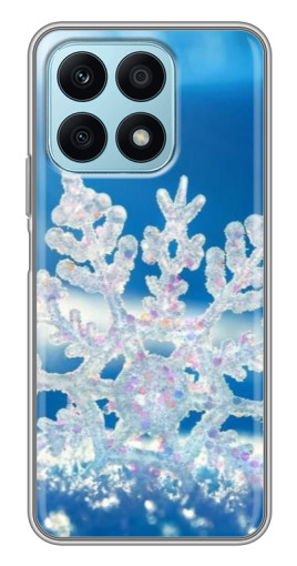 Чехол с картинкой "Яркая снежинка" для Huawei Honor X8a