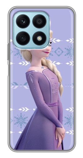Чехол с картинкой "Ельза" для Huawei Honor X8a