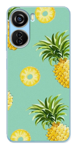 Чехол с картинкой "Ананасик" для ZTE V40 Design