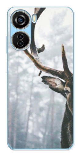 Силиконовый чехол с изображением "Большой олень" для ZTE V40 Design