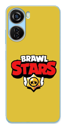 Чехол с печатью "Brawl Logo" для ZTE V40 Design