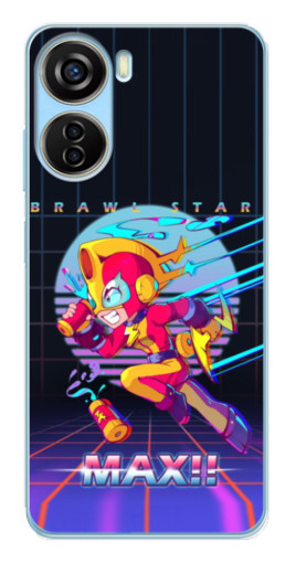 Чехол с картинкой "Brawl MAX" для ZTE V40 Design