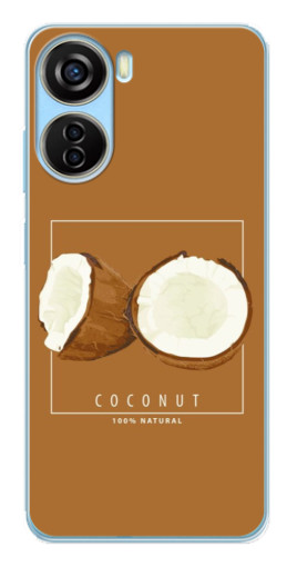 Чехол с картинкой "Coconut" для ZTE V40 Design