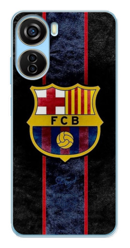 Чехол с принтом "FCB" для ZTE V40 Design