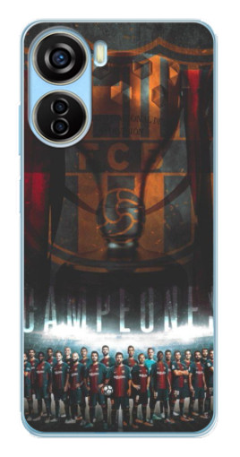 Чехол с картинкой "FCB Campeones" для ZTE V40 Design