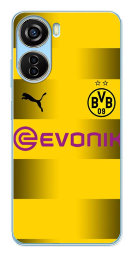 Силиконовый чехол с изображением "Форма Боруссии Дортмунд" для ZTE V40 Design