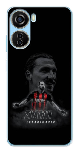 Чехол с картинкой "Ибрагимович в Милане" для ZTE V40 Design