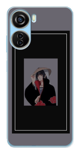 Силиконовый чехол с изображением "Итачи в рамке" для ZTE V40 Design