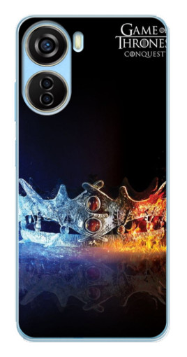 Чехол с принтом "Корона" для ZTE V40 Design