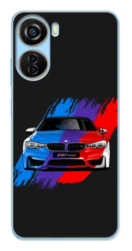 Чехол с принтом "Красочный BMW" для ZTE V40 Design