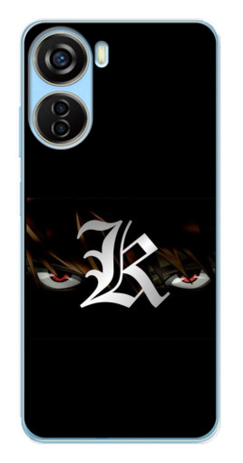Силиконовый чехол с изображением "L.K." для ZTE V40 Design