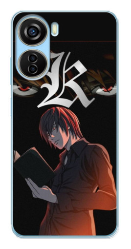 Чехол с печатью "Лайт Ягами Death Note" для ZTE V40 Design