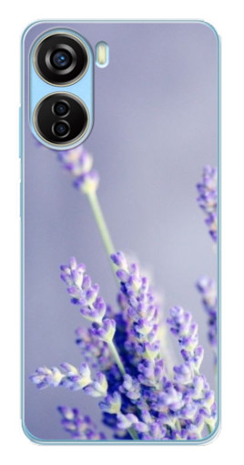 Силиконовый чехол с изображением "Лаванда вблизи" для ZTE V40 Design
