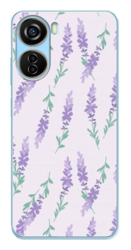 Чехол с картинкой "Лавандовый фон " для ZTE V40 Design