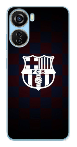 Чехол с картинкой "Лого FCB" для ZTE V40 Design