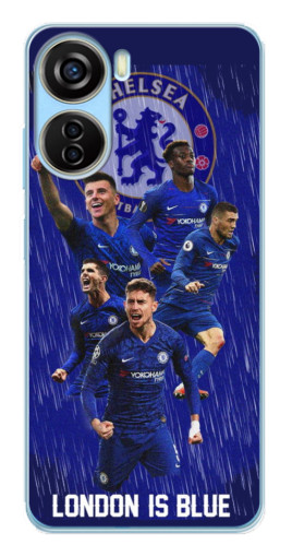 Силиконовый чехол с изображением "London is Blue" для ZTE V40 Design