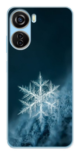 Чехол с принтом "Маленькая снежинка" для ZTE V40 Design