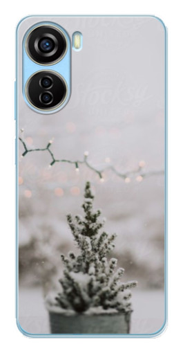 Чехол с картинкой "Маленькая елка" для ZTE V40 Design