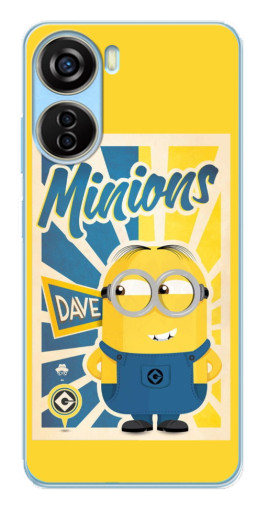 Чехол с принтом "Minions" для ZTE V40 Design