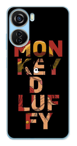 Чехол с принтом "Monky d Luffy" для ZTE V40 Design