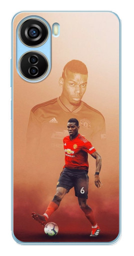 Чехол с картинкой "Pogba с Манчестера" для ZTE V40 Design