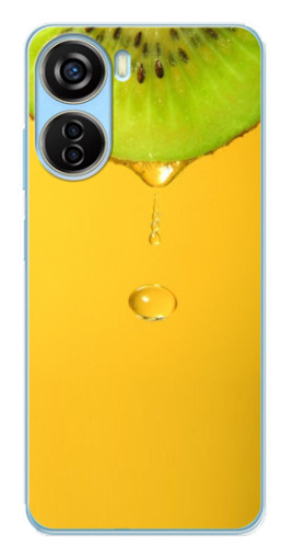 Силиконовый чехол с изображением "Сочный Kiwi" для ZTE V40 Design