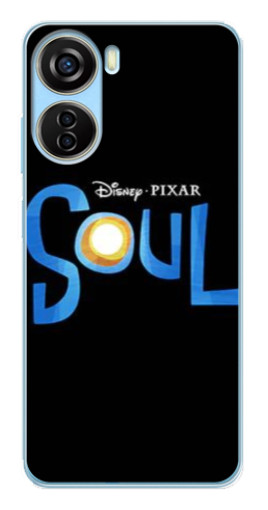 Силиконовый чехол с изображением "Soul" для ZTE V40 Design