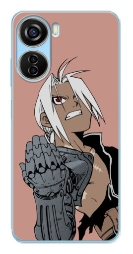 Чехол с печатью "Стальной алхимик" для ZTE V40 Design