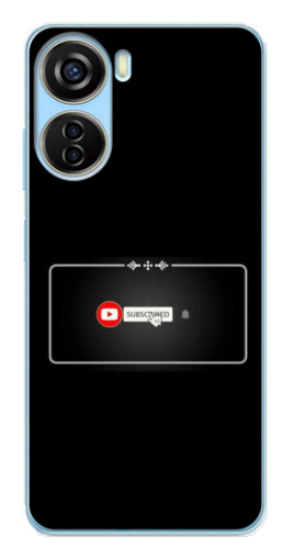 Чехол с картинкой "subscribed" для ZTE V40 Design