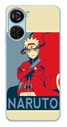 Чехол с принтом "Удзумаки Naruto" для ZTE V40 Design