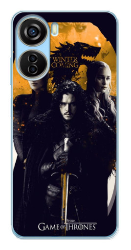 Чехол с принтом "Winter Coming" для ZTE V40 Design
