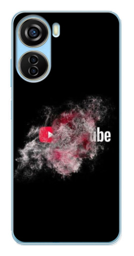 Чехол с картинкой "Яркий Ютуб" для ZTE V40 Design